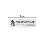 Adesivo 3D Resinado Retangular