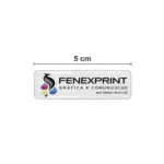 Adesivo 3D Resinado Retangular