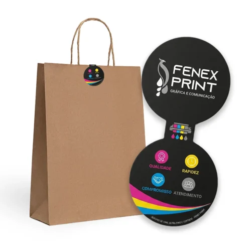 Lacre para Sacola Personalizado 8,5cm