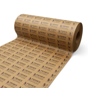 Bobina de Papel Kraft Personalizado