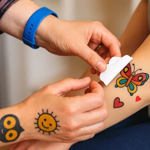 Tatuagem Temporária Personalizada (Envie sua Arte)
