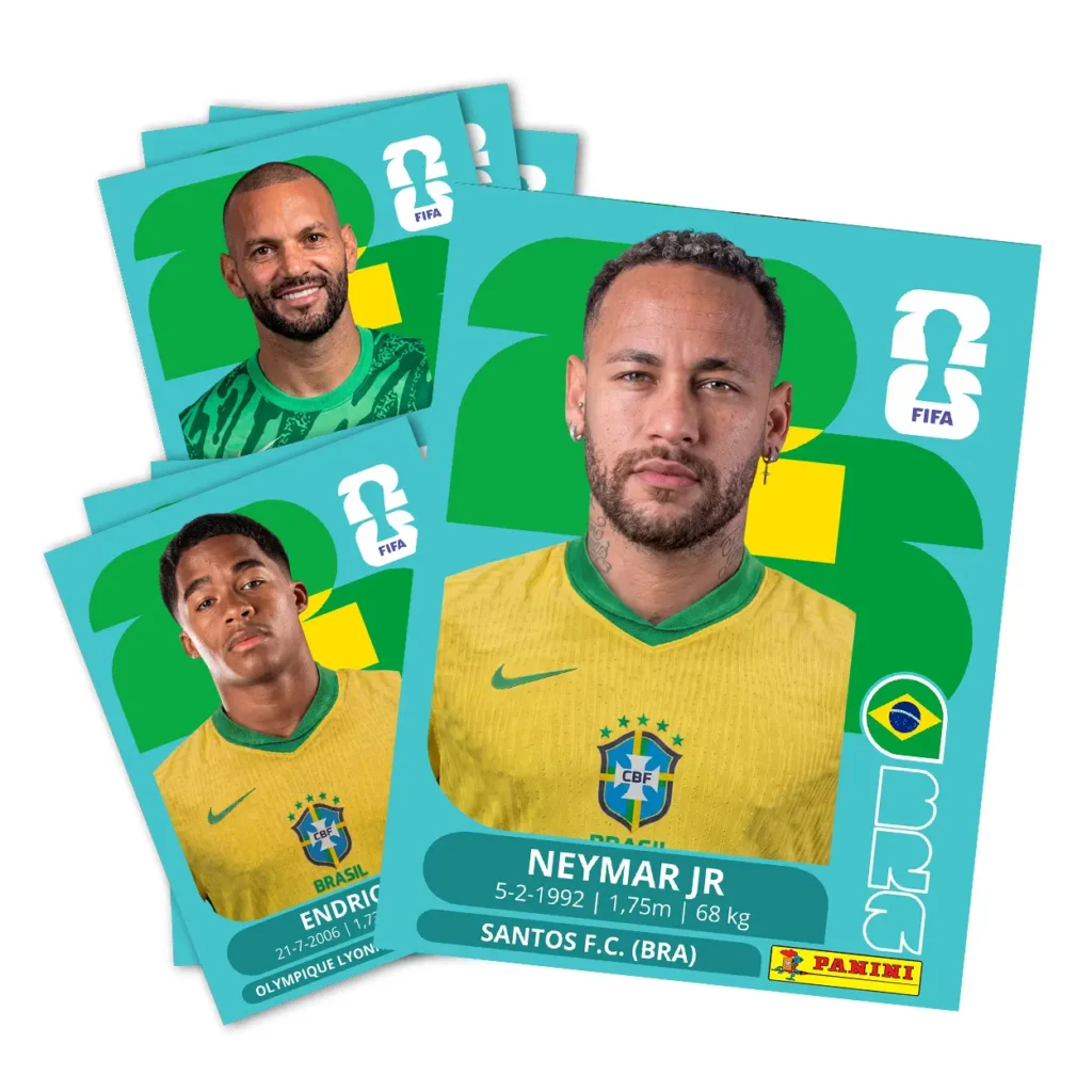 Figurinha da Copa 2026 - Neymar