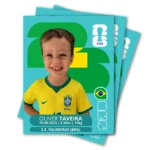 Figurinha Personalizada Copa do Mundo 2026